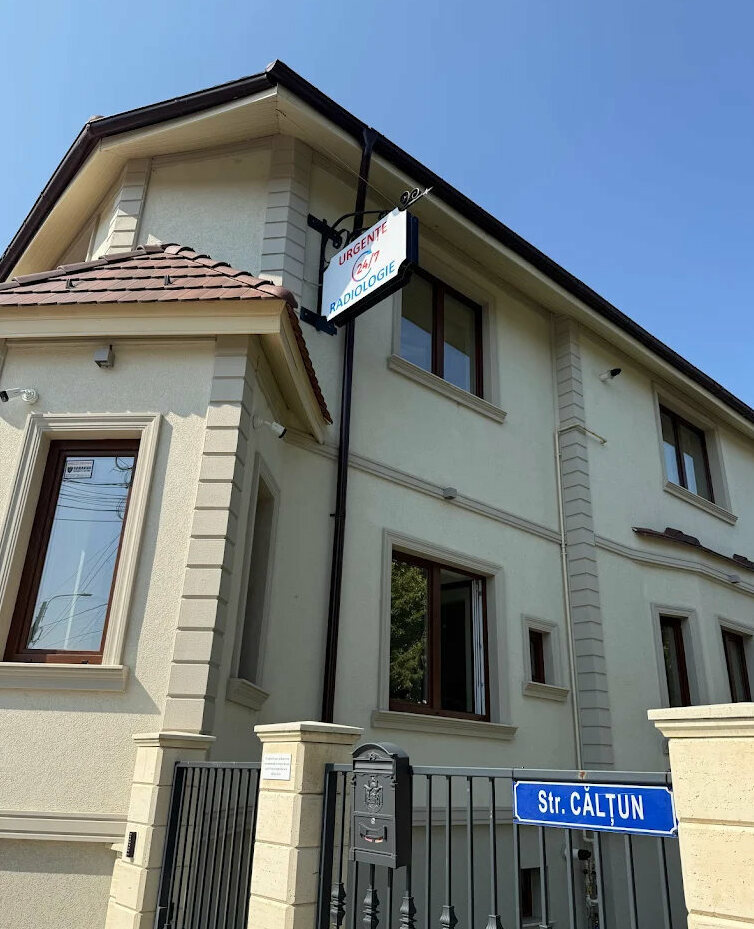 caseta luminoasa dubla fata sibiu urgente radiologie 24 7 iluminare led vizibilitate maxima