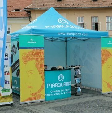 Realizarea unui logo volumetric pentru o firmă de securitate și IT din Sibiu