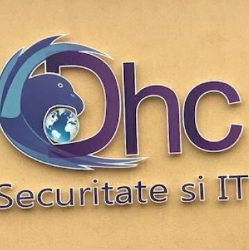 Realizarea unui logo volumetric pentru o firmă de securitate și IT din Sibiu